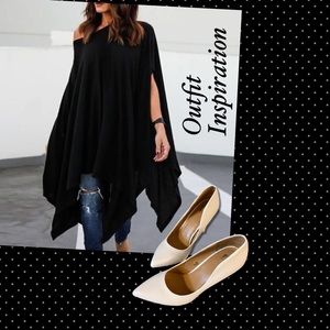 White Charming Pumps